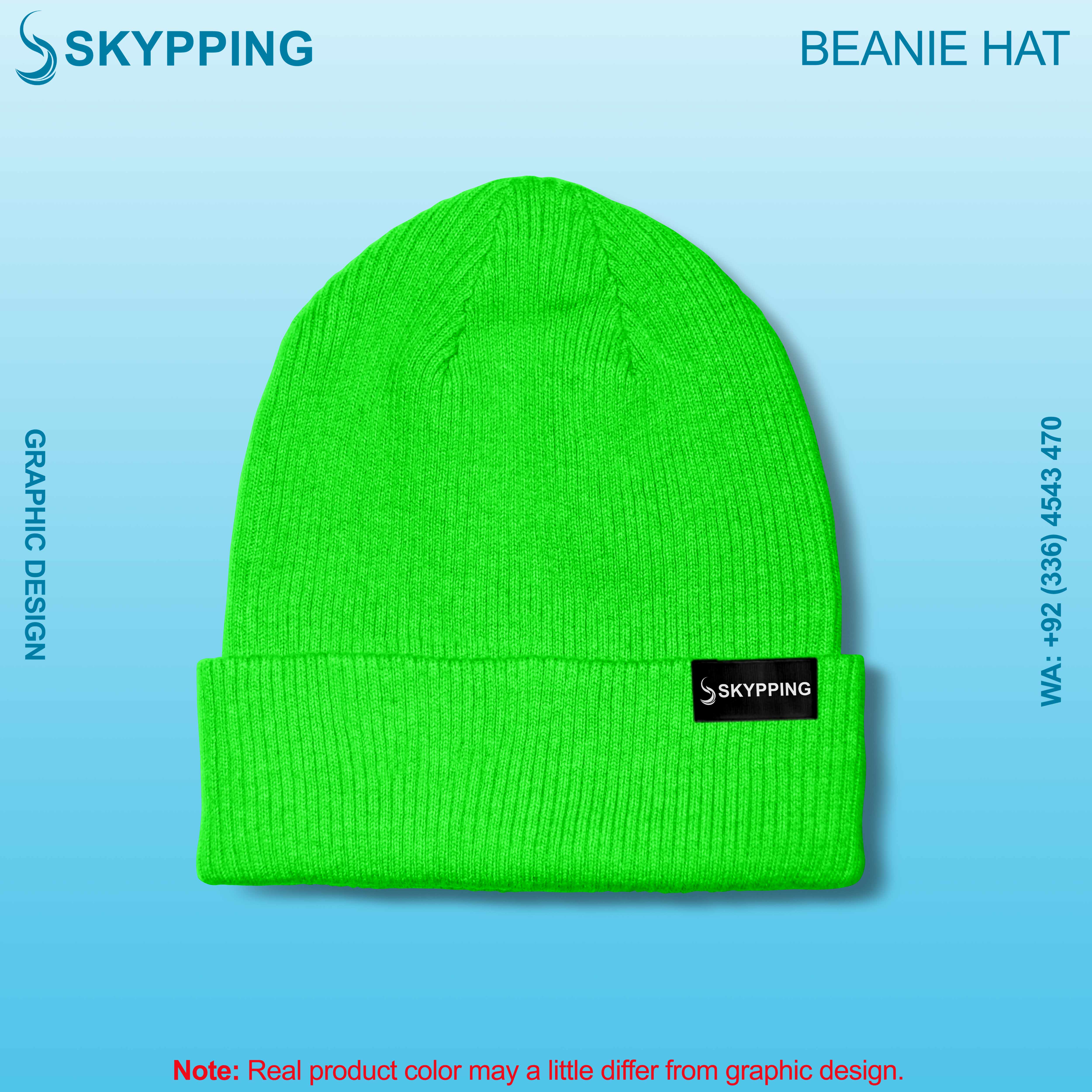 Beanie Hat with Label